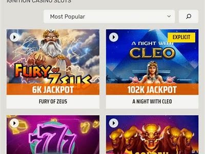 Explore the Features and Benefits of the Ignition Casino App for Enhanced Gaming Experience