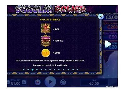 Review of the Shaolin Master Slot Game: Features, Bonuses, and Gameplay